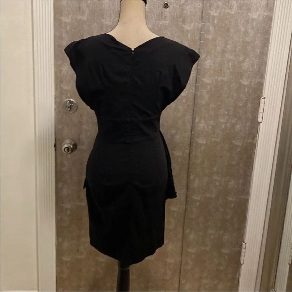 Fendi Black A-line Cocktail Dress, S - Picture 4 of 5